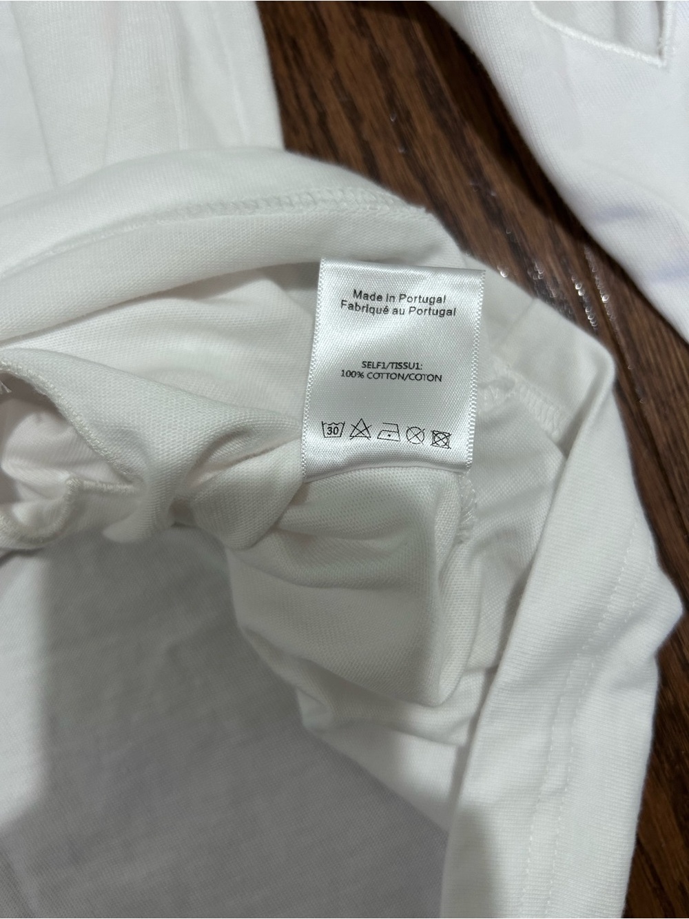 Simone Rocha White Crewneck Long Sleeve Top - Picture 7 of 7